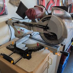 Chicago Electric 12" Compound Miter Saw And Blades
