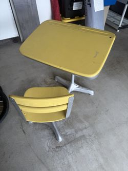 Vintage School Desk