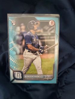 Topps 2021 Bowman Platinum Wander Franco Rookie RC #12 /499 Rays MLB Baseball