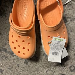 Croc Platform Clog