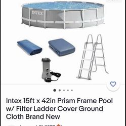 Intex Pool 15x42ft