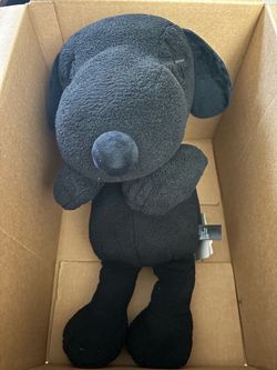 KAWS Companion Plush Stuffed Figure Black