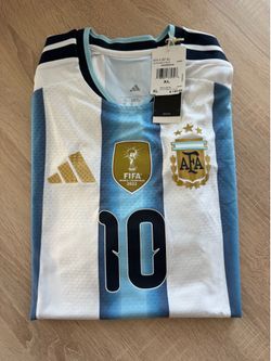 2026 Argentina Adidas Soccer Jersey - World Cup badge - JM5897