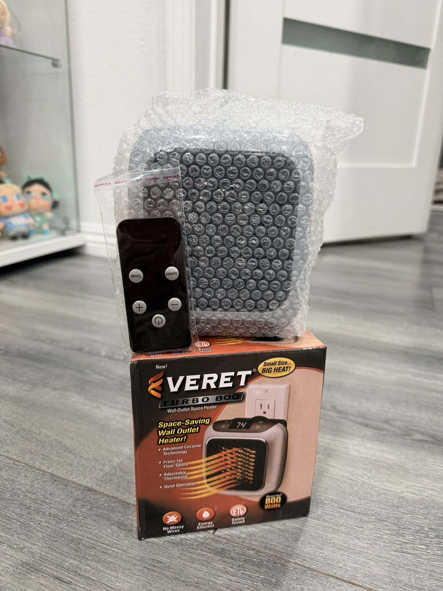 Veret turbo 800 space heater
