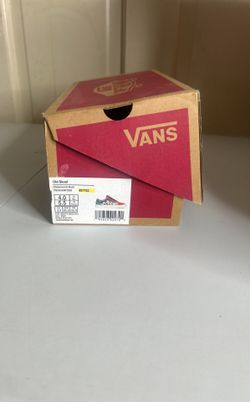Old Skool Multi Color Vans Size 4 Men’s