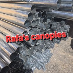 Canopy Carpas Heavy-duty Poles Galvanized Tarps Event Party Shop New