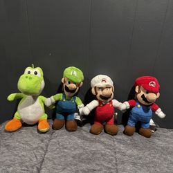 Mario Plushies 