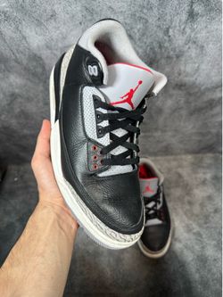 Jordan 3 black cement size 11