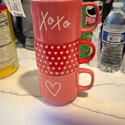 Coffee Mug With Hearts 