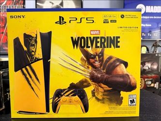 Marvel Wolverine Limited Edition Playstation 5 Console - Digital PS5 (825GB) 4K