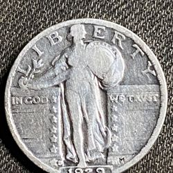 Rare 1929 S Standing liberty Quarter