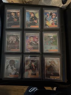 Pokémon TCG Trainer Supporter Card Lot x9