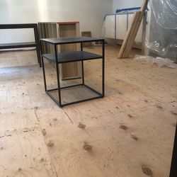 Free! Metal Side Table 20 x 20 inches wide, 24 inches tall. Originally from Target Threshold brand