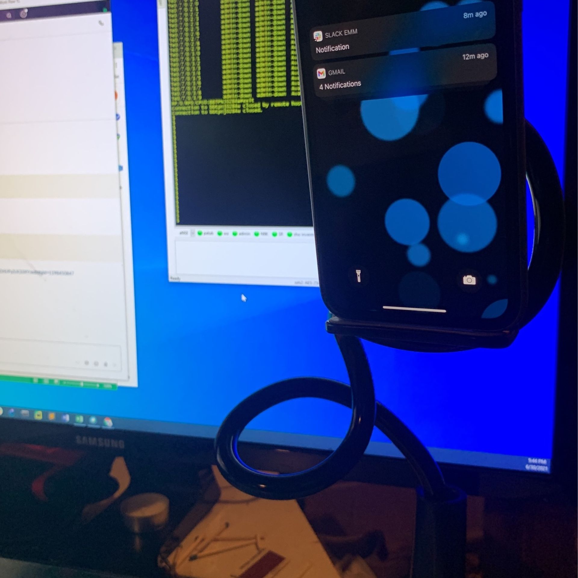 phone desk stand.