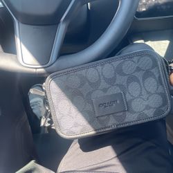 Coach Cross Body Messenger Bag 