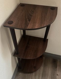 3-Tier Corner Shelf Stand