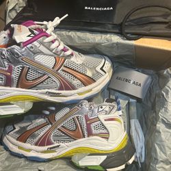 Balenciga Multi Color Track Runners