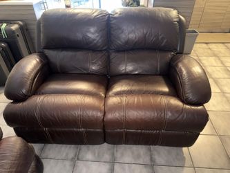 Living room set leather