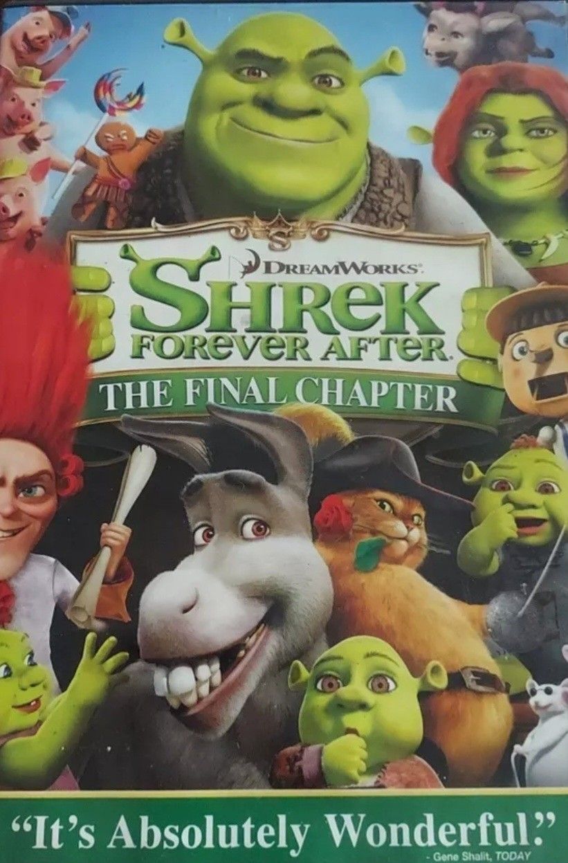 Shrek Forever After: The Final Chapter 2010 DVD