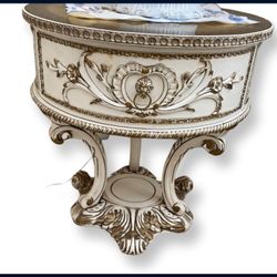 Antique French Provincial Round Table - Very Rare and Unique