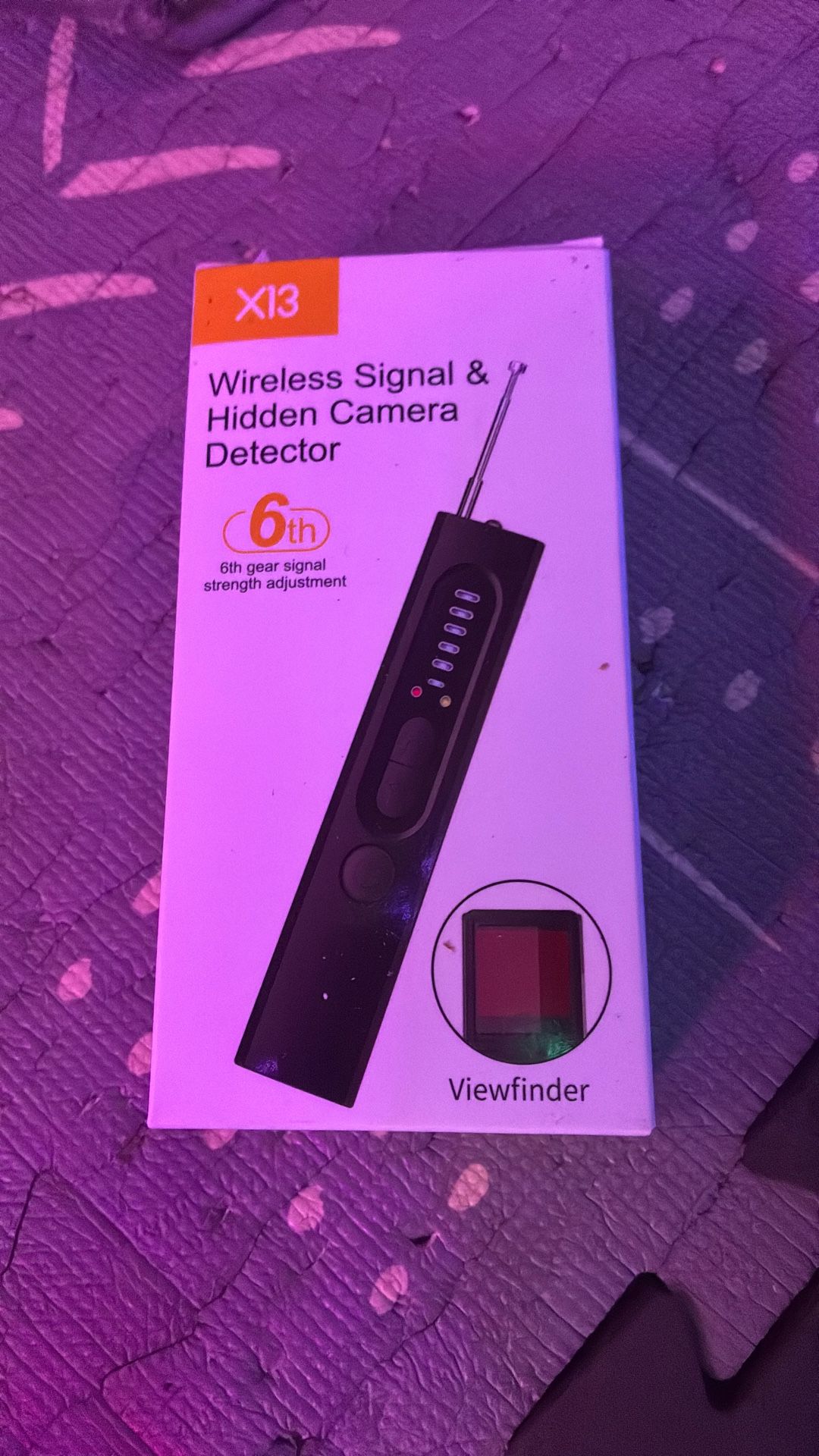 X13 Wireless Signal And Hidden Camera Detector