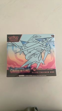 Pokémon Center Chaos Rising Elite Trainer Box