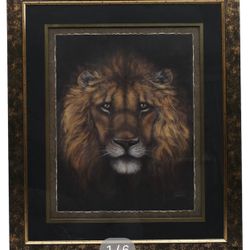 Sam Bafaro Lion Painting 