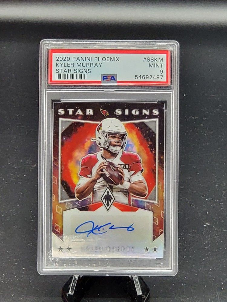 2020 Phoenix Kyler Murray Star Signs Autograph Auto Cardinals PSA 9