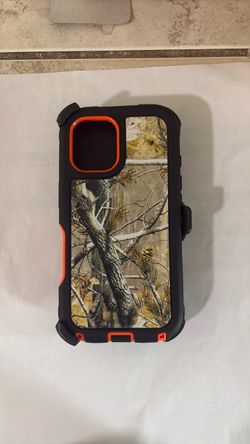 Black and Orange IPhone 16 Case with Belt Clip - BRAND NEW