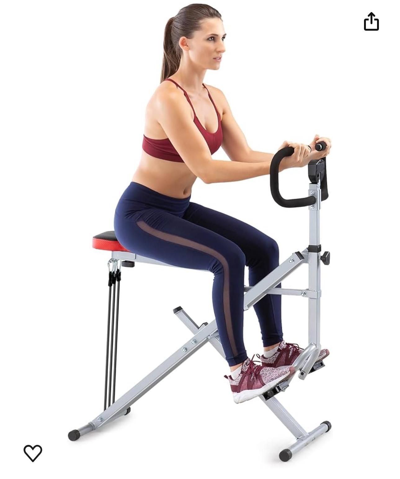 Marcy Squat Rider Machine for Glutes and Quads Workout XJ-6334 $69.99