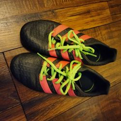 Adidas Black And Pink Soccer Shoes Girls