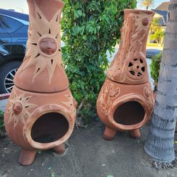 Chimenea De Lena Nueva 5ft De Alta $120