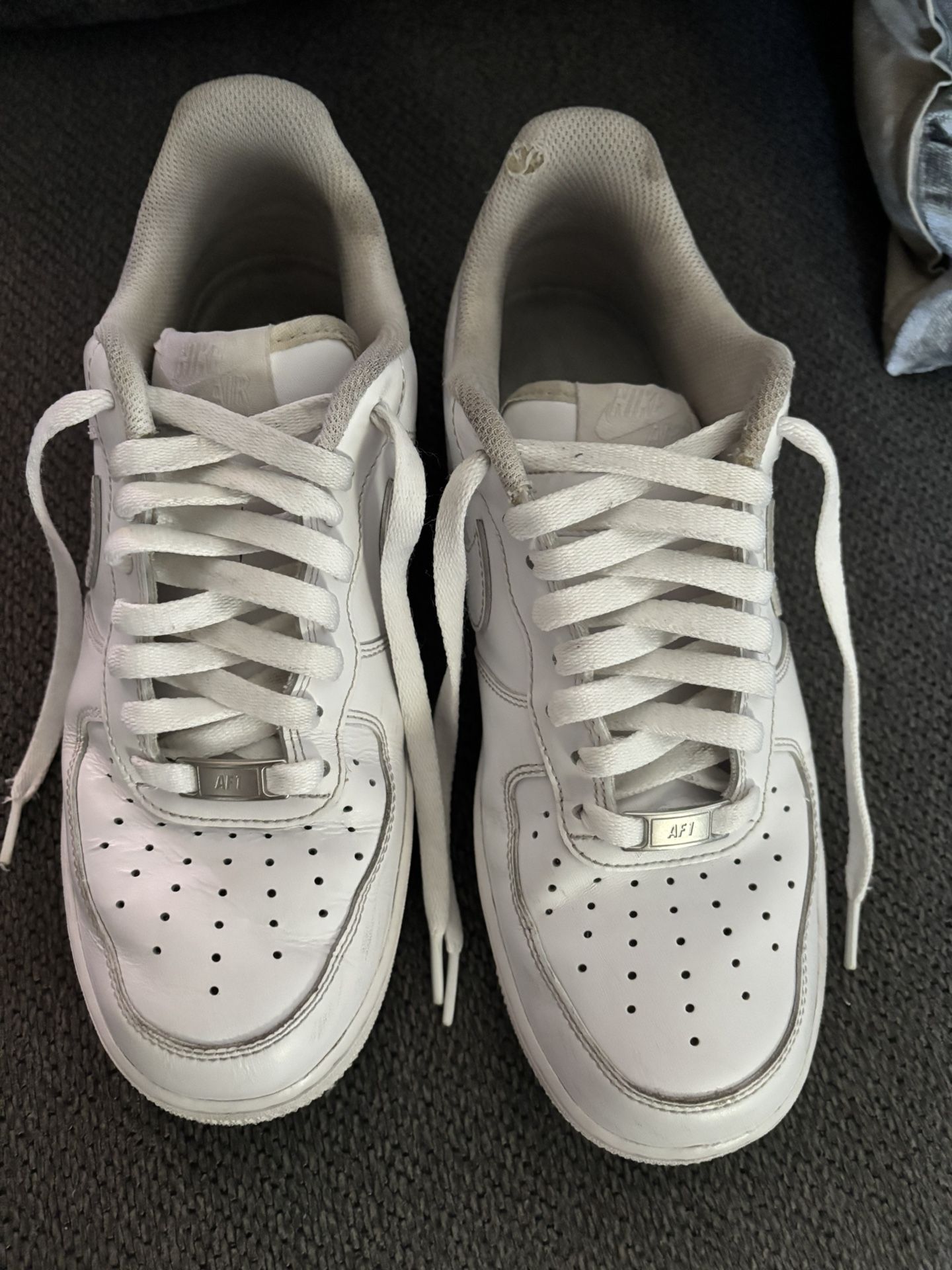White Nike Air Forces