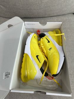 Nike Air Max 270 yellow sneakers size 7