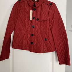 Burberry Woman’s Coat Size 6 NWT