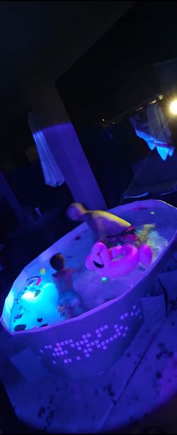 Foldable pool- large non inflatable swimming pool.