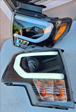 09-14 Ford F-150 Headlights Faros Calaveras Micas Luces Lamps