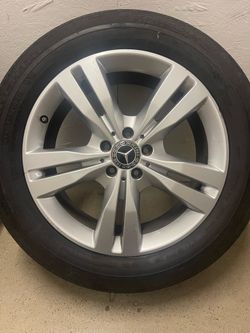 OEM Mercedes-Benz GLE 19” Wheels – Set of 4 w/ Continental Tires – Factory OEM