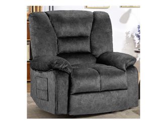 Comfy Recliner Chair – Adjustable, Wide Seat, Side Pockets (Like New) (Cash ONLY)