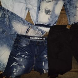 🔥Men's Shorts!🔥 Grindhouse..Polo..And More! $25!Most size 36to38!
