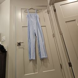 Jessica Simpson Plaid Jumpsuit