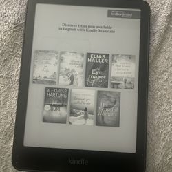 Kindle paper White 