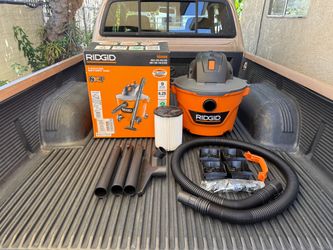 NEW RIDGID 9 Gal. 4.25 Peak HP NXT Shop Vacuum Wet Dry Vac w/Filter, Hose & Attachments