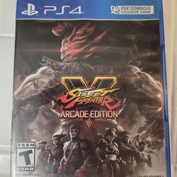 PS4 Street Fighter Arcade Edition