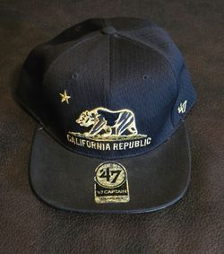 ’47 Brand California Republic Bear Snapback Hat Cap