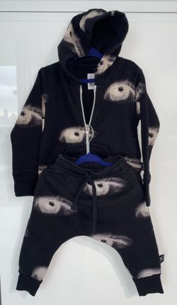 Nununu pants and hoodie 12-18 months