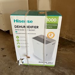 Hisense 35 -Pint Large Room Dehumidifier For Basements , Bathrooms , Crawlspaces , ENERGY STAR