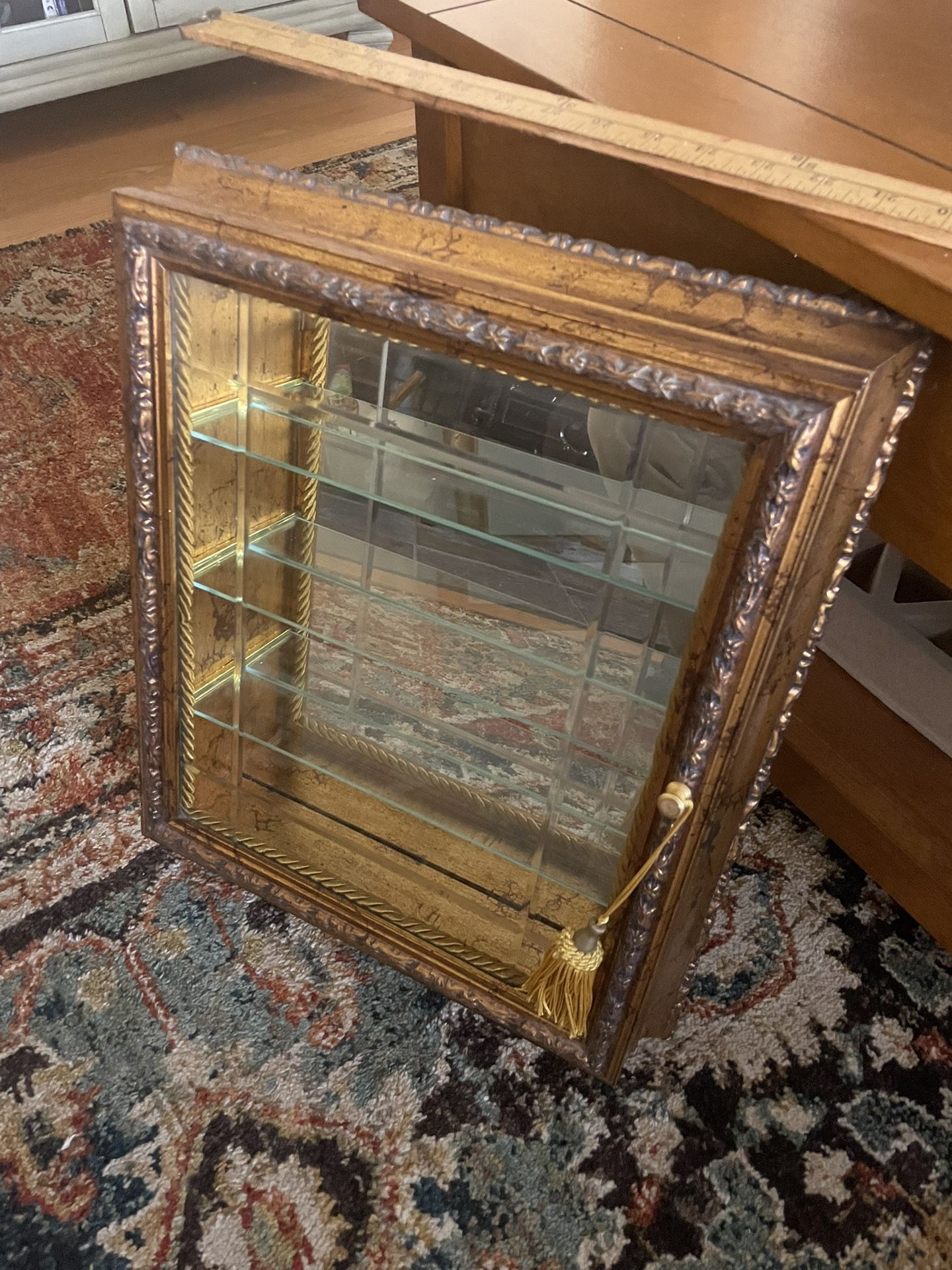 Vitrine Wall Display Case By Horchow