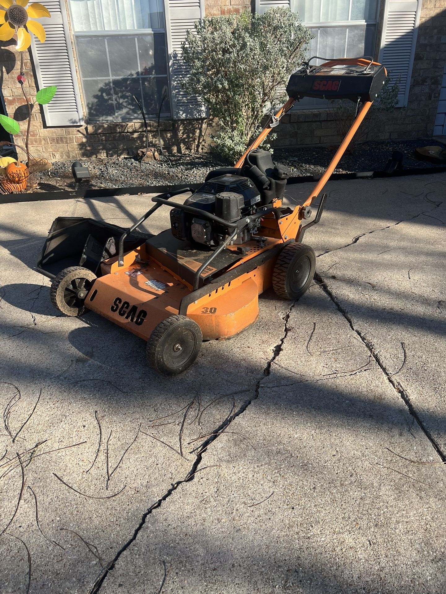 Scagg Commercial Mower