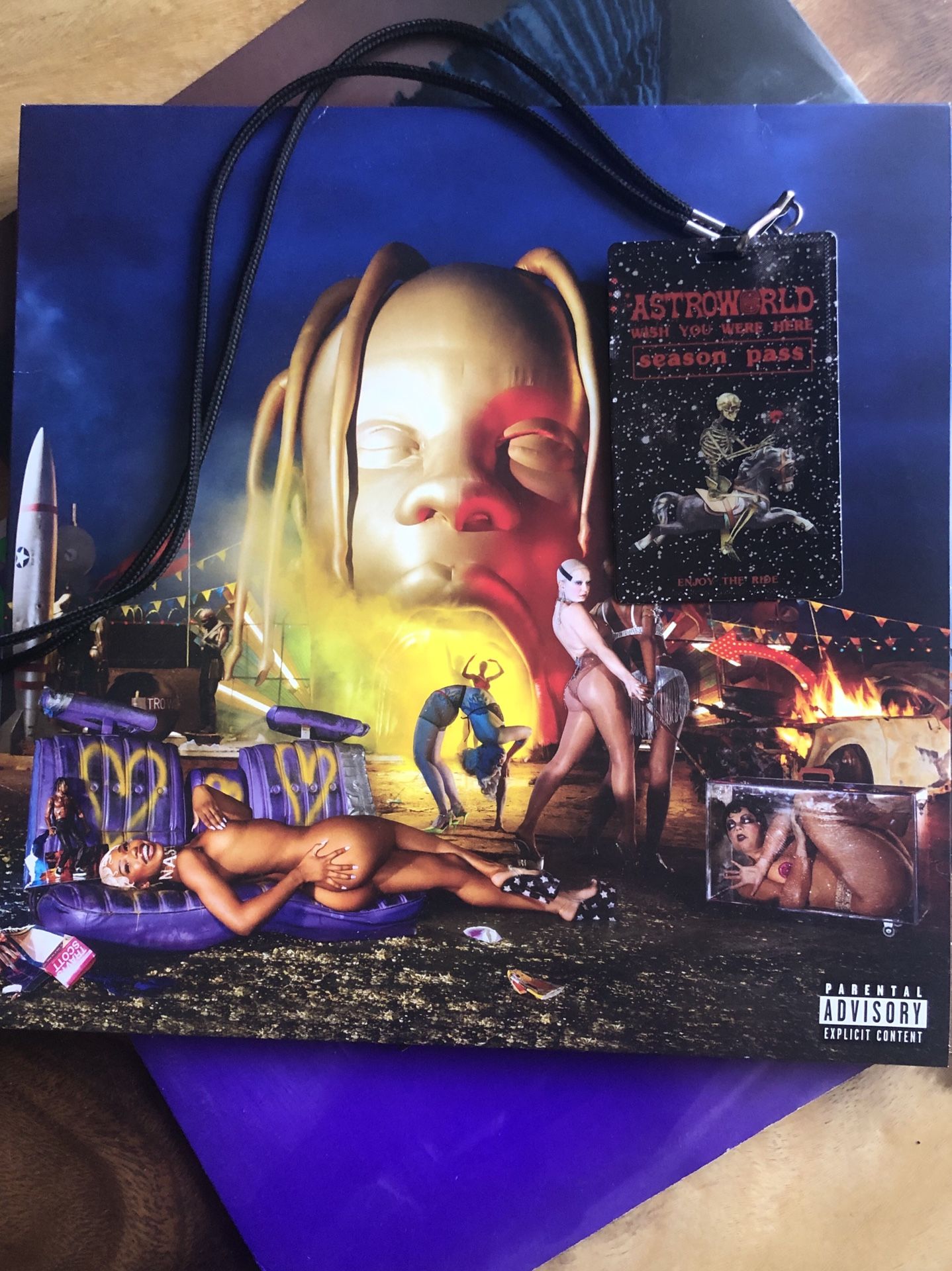 Travis Scott Astroworld Floor Ticket + Season Pass on March 17th at Tampa Amalie Arena